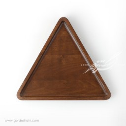 سینی سرو چوبی مثلث سمن محصولات